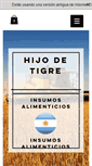 Mobile Screenshot of hijodetigre.com